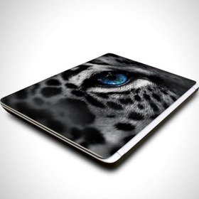 Resim Beyaz Kaplan Laptop Sticker 12 İnch (29X24CM) 