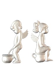 Resim WcArt Wc Tuvalet Işareti 