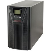 Resim Makelsan Powerpack SE Serisi 2 KVA 4 x 9 AH Online UPS Güç Kaynağı Siyah 