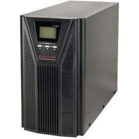 Resim Makelsan Powerpack SE Serisi 2 KVA 4 x 9 AH Online UPS Güç Kaynağı Siyah 