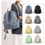 Resim Elmpaly Mavi Hafif Nylon Sırt Çantası - Büyük Kapasiteli Detaylı Cepler Daypack 