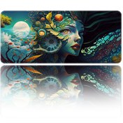 Resim Helixsun Mouse Pad Büyük Boy Gaming Oyuncu XXL 90x40 CM Steady-Gırl 