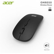 Resim Acer Omr050 Siyah Kablosuz Sessiz Tuşlu Mouse 1000-1200-1600 DPI 