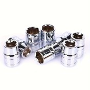 Resim 1 adet Büyük Uçan Soket Anahtarı - 1/2" Altıgen Metrik, Kısa Kafa, Metal Yapı Otomobil & Ev Tamirleri için 