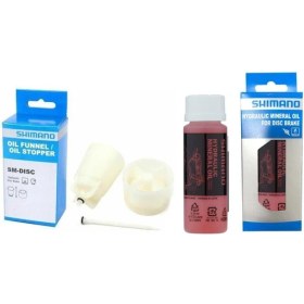Resim SHIMANO Hidrolik Mineral Yağ Seti Hunili 100ML 
