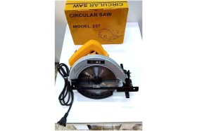 Resim İyisi Yok Metal Çift Dişli Sistem Elektrikli Sunta Kesme Daire Testere Makinesi Sarı 800-2500W 