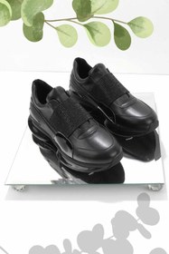 Resim Mp 252-6056 Füme Kadın Bağcıklı Spor Ayakkabı Füme 