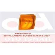 Resim Mars SİNYAL LAMBASI DUYSUZ SARI SAĞ VOLT 521516 2D0953042 