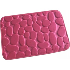 Resim Marsilyan- Memory Kaydırmaz Banyo Paspası Pembe 