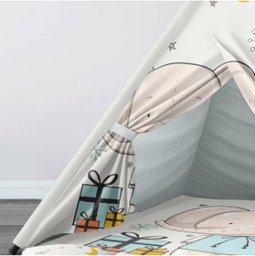 Resim instababyrooms Çocuk Oyun Çadırı Fil, Orman Hayvanları Dijital Baskılı 