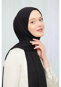 Resim Levidor Siyah Penye Şal - Kadın 
