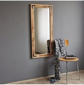 Resim Neostill Ahşap Eskitme Boy Aynası 50X110 