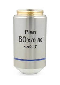 Resim Mikroskop Objektifi 60x Infinity Plan Sonsuz Plan 60x/0.80 /0.17 Özel Kabında 