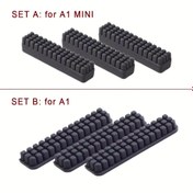 Resim 3'lü Silikon Nozul Fırçası & Mini Silecek - Bambu Lab A1 & A1 Mini 3D Yazıcılar için Temel Temizlik Araçları 
