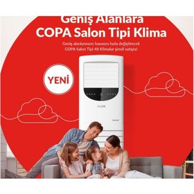 Resim copa 48.000 BTU salon tipi inverter klima 