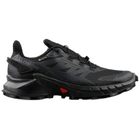 Resim Salomon Supercross 4 Goretex Kadın Siyah Koşu Ayakkabısı L41733900 Siyah 