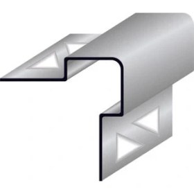 Resim Tekprofil Geniş Kenarlı Seramik Dış Köşe Profili Boy:3m 