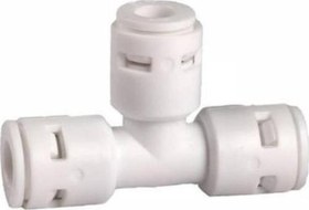 Resim Su Arıtma Cihazı Için Üç Tarafı Quick Geçmeli T Dirsek Fitting 