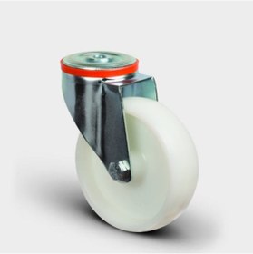 Resim EM04ZKZ100 Oynak Delik Bağlantılı Frenli Poliamid Tekerlek 