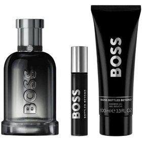 Resim Hugo Boss Bottled Beyond EDP 100 ml + EDP 10 ml + Shower Gel 100 ml Erkek Parfüm Seti 