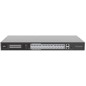 Resim Uniview NSW2020-24T1GT1GC-POE-IN 24 Port 1x10/100/1000 Ethernet+ 1xCombo PoE Yönetilemez Switch 