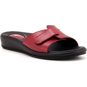 Resim 9200-12 Ceyo Bayan Terlik - Kırmızı 
