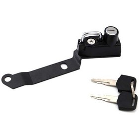 Resim Yamaha Yzf-r25 Yzf-r3 Mt-25 İçin Motosiklet Kask Kilidi Hırsızlığa Karşı 