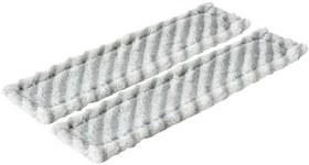 Resim Bosch Home and Garden GlassVAC Akülü Cam Temizleme Makinesi ile Uyumlu Yedek Mikrofiber Bez, Beyaz 