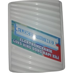 Resim Masfitech Elektromekanik Lux Din Dong Kapı Zili 