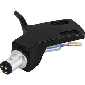 Resim Spibicyy Pikap Headshell Alüminyum Alaşımlı Headshell Kayıt Pikap Iğnesi Yedek Fono Stylus Kartuşları Raf Siyah (Yurt Dışından) 