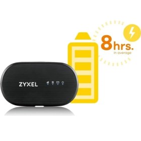 Resim WAH7601ZYXEL 4g Lte Portable Router Taşınabilir Mobil Modem 