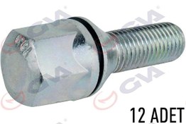 Resim BIJON CIVATASI RENAULT 9-11 PULLU-CINKO-BEYAZ PAKET 12 GVA 8810118 GVA