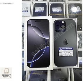 Resim Apple iPhone 16 Pro Max İkinci El TR | 512 GB | Siyah 