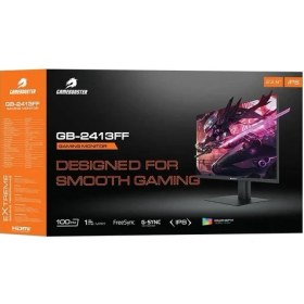 Resim Gamebooster 23.8'' GB-2413FF 100Hz 1ms(MPRT) Uyumlu HDMI DP FreeSync GSync FHD IPS Gaming Monitör 