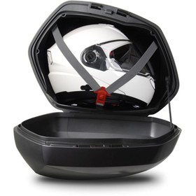 Resim MOTOANL Motosiklet Sh-36C Yan Çanta Takım Siyah Carbon Motor Tur Çantası 