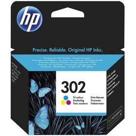 Resim Hp 302 Color Renkli Kartuş F6U65Ae 
