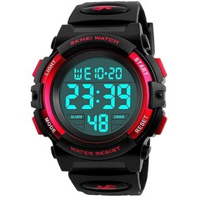 Resim Çocuklar İçin Dijital Spor Saati Erkek Kız Erkek Su Geçirmez Günlük Elektronik Analog Kuvars 7 Renkli Led Saatler Alarm Kronometre Silikon Bantlı Aydınlık C Diğer 