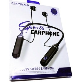 Resim Polygold Pg-100 Bluetooth 5.0 Boyun Bantlı Kulaklık 50 Saat Konuşma Süresi, Type-c Şarj Diğer 