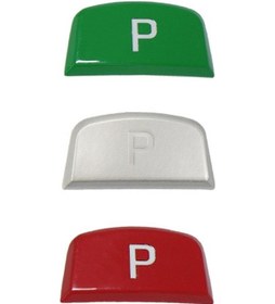 Resim Sones Land Rover Range Rover Jaguar F-type İçin P Anahtar Vites Kolu Hentbol Anahtarı Vites Düğmesi, Sol Sürüş Kırmızı 