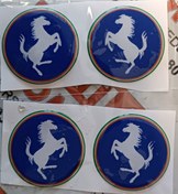 Resim Vigneron Ferrari Sticker Slikonlu 4x Yeni Model V2 