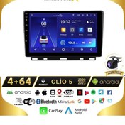 Resim Clio 5 2020-2023 Model 4+64gb Android 13 Kablosuz Carplay Naviga 