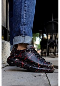 Resim Chekich Ch254 St Erkek Ayakkabı 471 Beyaz / Kırmızı Splush 