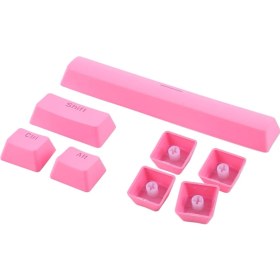 Resim SPELT 104 Tuş Universal Renkli Mekanik Klavye Tuş Takımı Kapağı Keycap Pembe İngilizce Dizilimli 