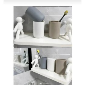 Resim Rambo Manken Tuaklı Plastik Etejer Yapışkanlı BÜYÜK=13.5 x 33 cm 