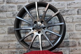 Resim R1 Wheels 18 inç 5*112 ET35 Füme Jant Takımı (J-1403) 