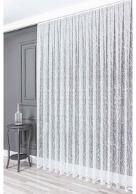 Resim Evdepo Home Kullanıma Hazır Örme Tül Perde (540715464) 