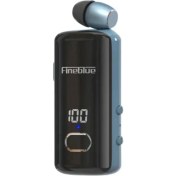 Resim Fineblue F580 Dijital Göstergeli Makaralı Titreşimli Bluetooth Kulaklık Mavi 