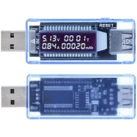 Resim Keweısı USB Akım ve Voltaj Ölçer V20 