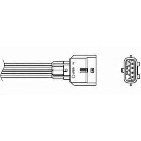 Resim NGK Oksijen Sensörü OZA624-E4 [ Vw Caddy Ii, Golf I-Ii-Iii-Iv, Passat, Polo, Audi A4, A6, Seat Cordoba, Ibiza, Toledo ] 18051 