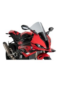 Resim Bmw S 1000 Rr S1000rr 2019-2025 Puig R-racer Füme Ön Cam Koyu Füme 